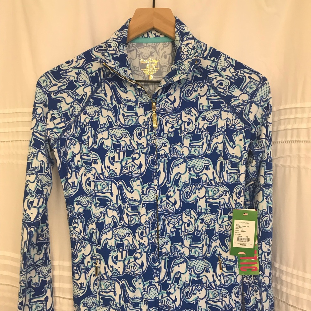 XS Lilly Pulitzer luxletic Serena jacket